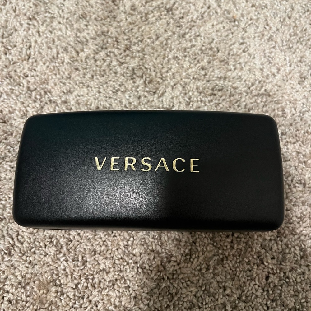 Versace Black Logo Case